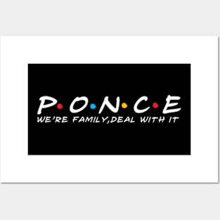 The Ponce Family Ponce Surname Ponce Last name Posters and Art